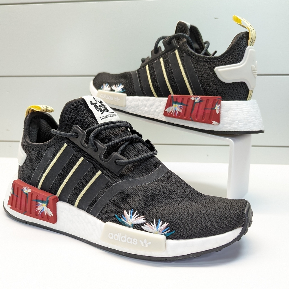 Adidas Thebe Magugu NMD_R1 Bird of Paradise Women's Running Floral shoes sz 6.5